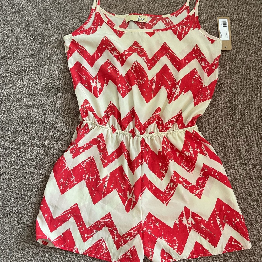 NWT Jay Romper with Front Side Pockets
